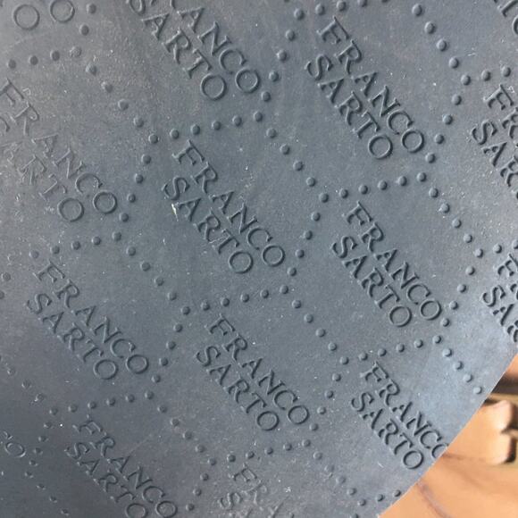 Franco Sarto Women's Tan Double Monk-Strapped Bootie Size 9W - Picture 16 of 16